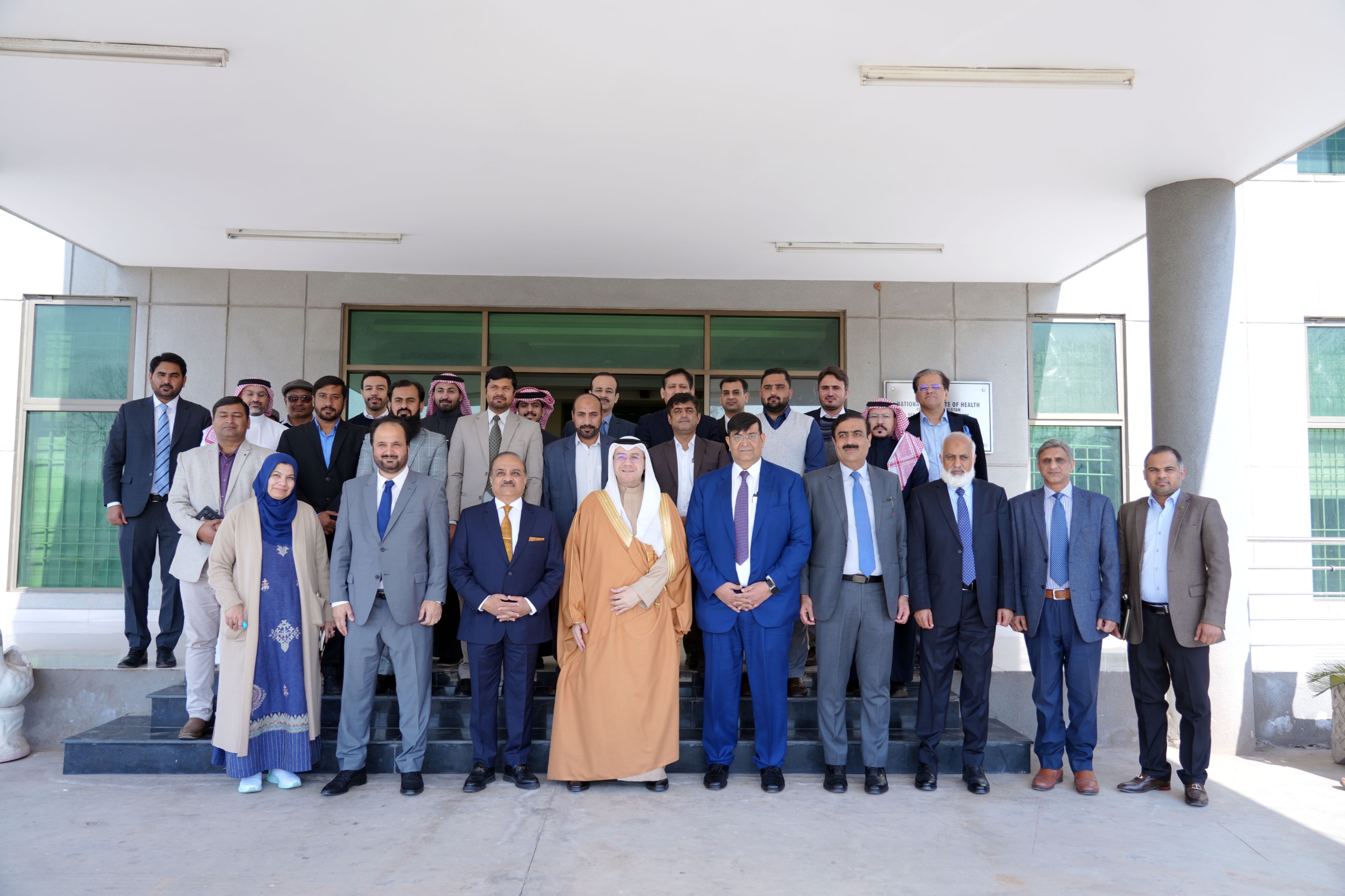 KSA Delegation Group Photo at NIH Pakistan